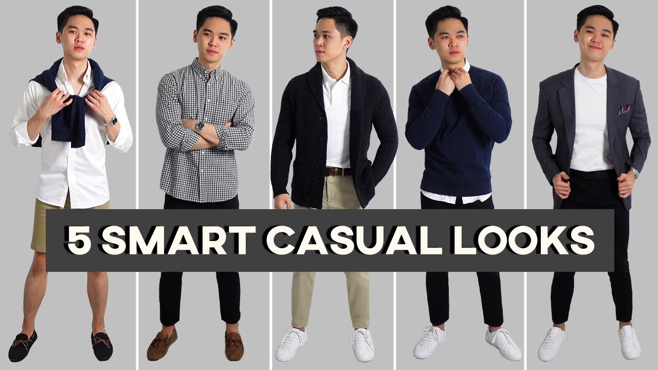 smart casual dress code men